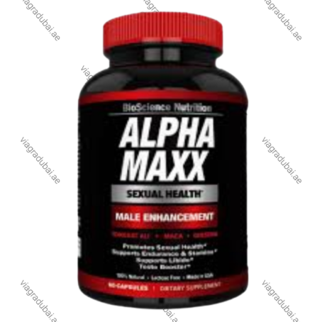 Alpha MAXX Sexual Health Male Enhancement 60 Caps Testosterone Booster