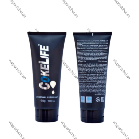 CokeLife Personal Lubricant black tube - Intimate lubricant