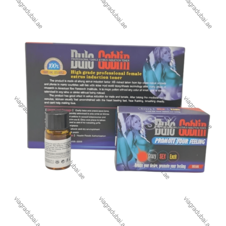 Dulo Goblin female enhancement drops bottle and boxes - Women libido tonic