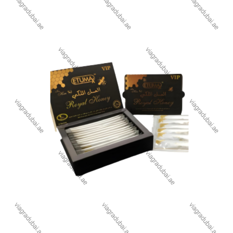 Etumax Royal Honey black and gold box - Male vitality honey