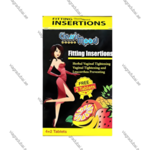 Fitting Insertions Vaginal Tightening Tablets black and yellow box - Female tightening supplement