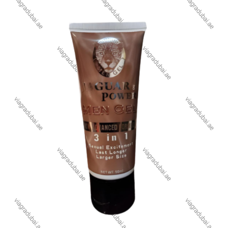 Jaguar Power Men Gel 3 in 1 box - Male sexual enhancement gel