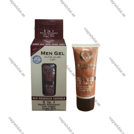 Jaguar Power Men Gel 3 in 1 box - Male sexual enhancement gel