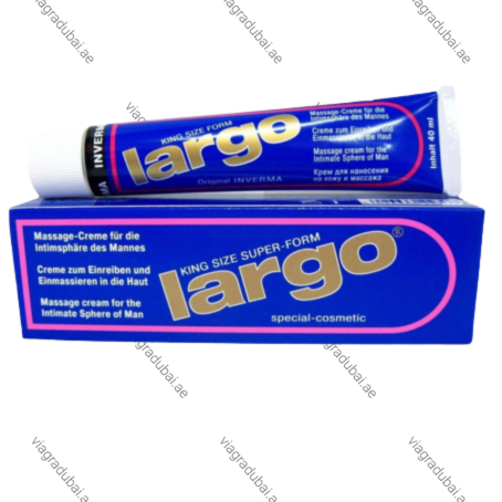 Largo Cream Original blue tube and box - Male enlargement massage cream