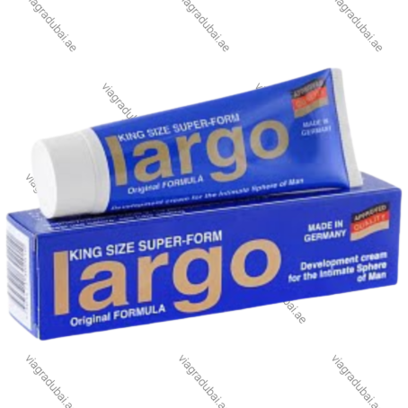 Largo Cream Original blue tube and box - Male enlargement cream