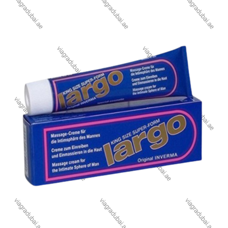 Largo Cream Original blue tube and box - Male enlargement massage cream