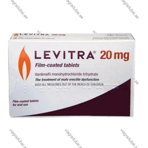 Levitra 20mg Vardenafil white box - ED treatment
