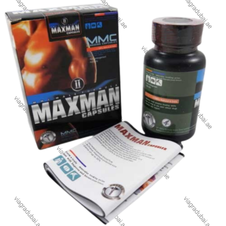 Maxman Penis Enlargement Capsules bottle and box - Male enhancement supplement