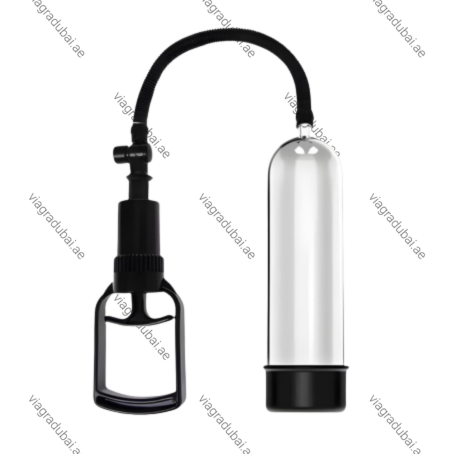 PowerUp Penis Pump clear cylinder with gauge and box - Male enlargement vacuum pump