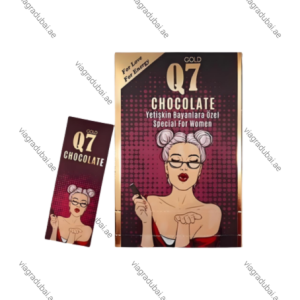 Q7 Chocolate for Women maroon box - Female libido enhancement chocolate
