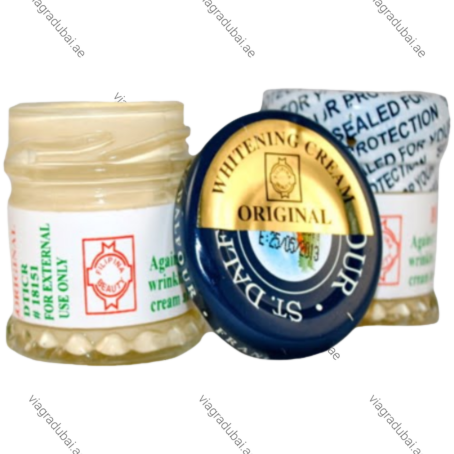 St Dalfour Whitening Cream jar - Anti-wrinkle and skin lightening cream