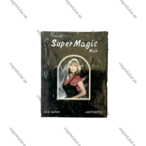 Super Magic Delay Tissue green packet - Male delay antiseptic tissue