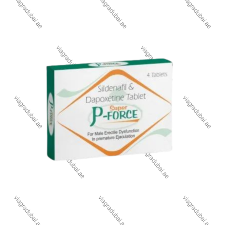 Super P Force Tablets white box - Sildenafil & Dapoxetine combo