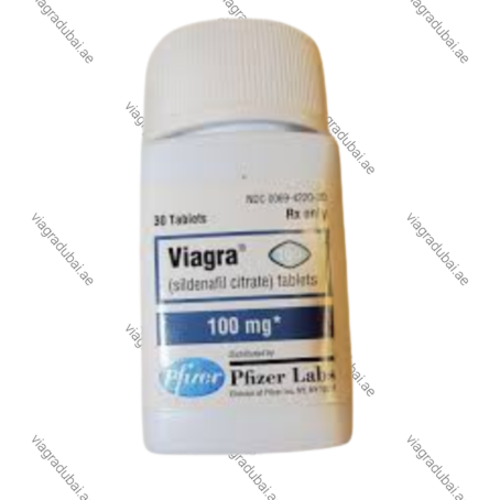 Viagra 100mg sildenafil citrate prescription medicine plastic white bottle containing 30 tablets from Pfizer Labs