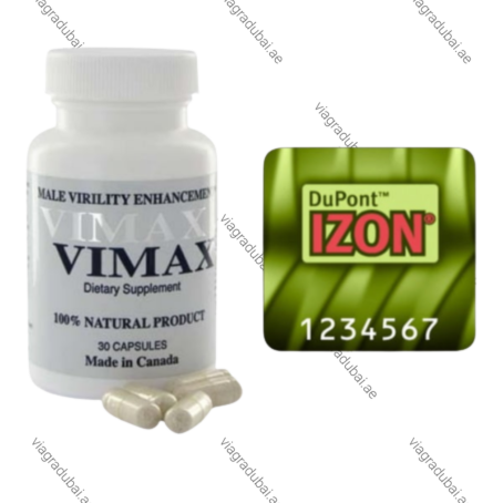 Vimax male virility enhancement dietary supplement 30 capsules white plastic bottle
